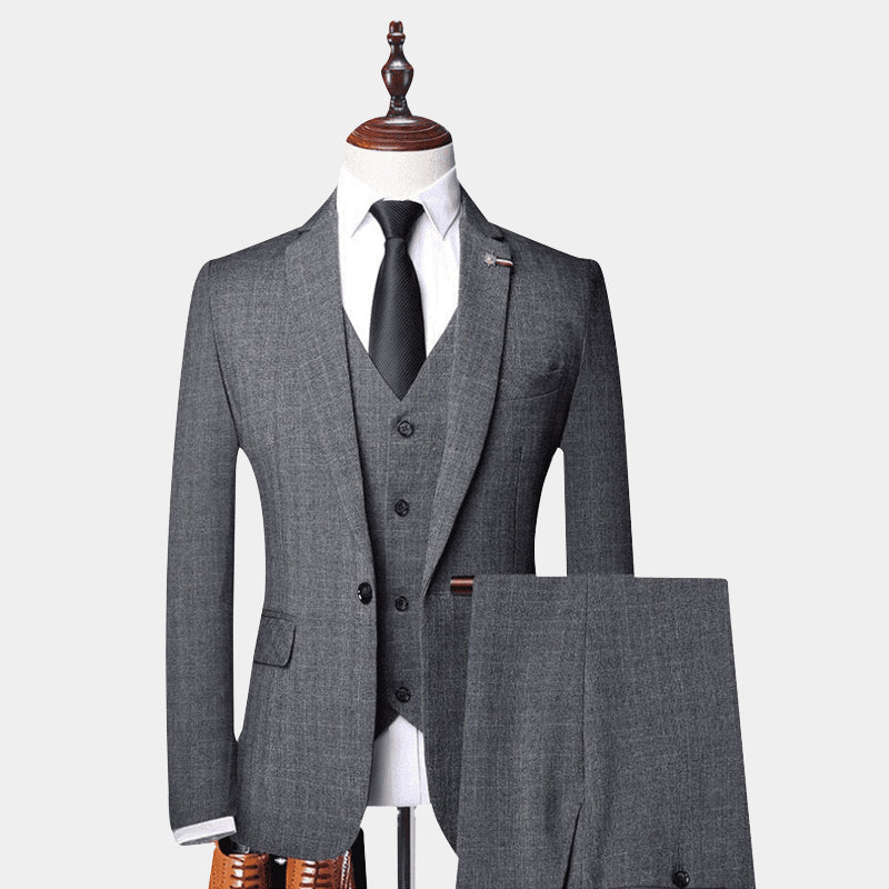 COSTUME TROIS PIÈCES GRIS SHELBY